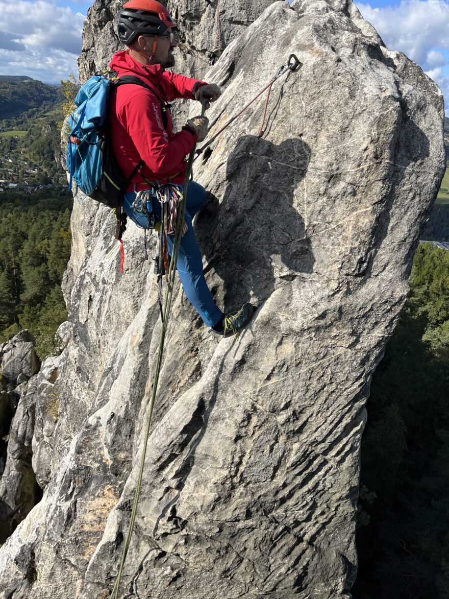 Bunda na hřebenu Suchých skal - HIGH POINT NUROCK JACKET