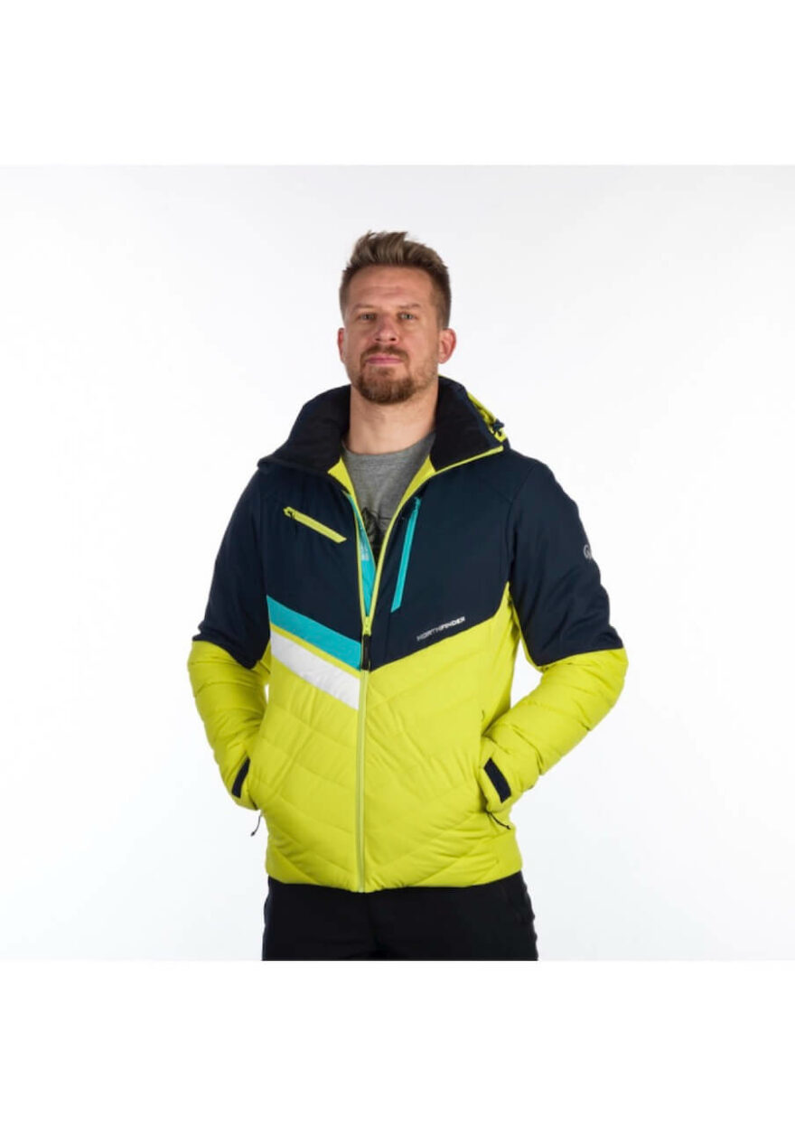 Pánská lyžařská zateplená větruvzdorná bunda Northfinder Lawrence