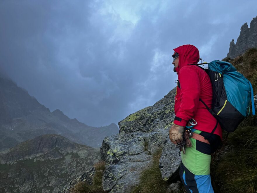 Testování při práci horského vůdce - Vysoké Tatry - HIGH POINT NUROCK JACKET