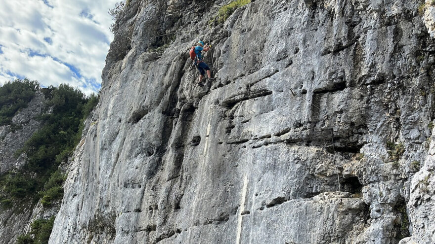 Klamml Klettersteig je via ferrata v pohoří Kaiser Gebirge.
