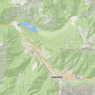 Překrásné lezení v příjemné skále po svazích hory Rossloch nabízí ferrata Kaiser Franc Josef Klettersteig obtížnosti D/E
