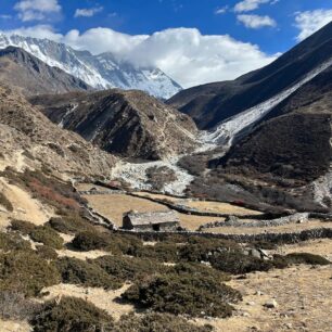 Trek do Everest BC přes sedlo Chola a vesnici Gokyo