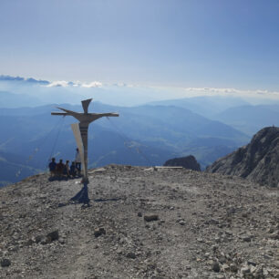 Hochkönig (2941 m) - nejvyšší hora Berchtesgadenských Alp, Rakousko.