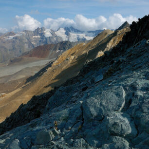 Trek Gran Paradiso to jsou zelená údolí, skalnatá krajina, množství potoků a sněhových polí
