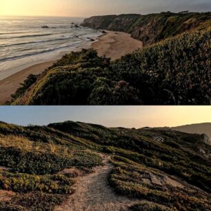Putování Portugalskem od severu k jihu po dálkových trasách Svatojakubská cesta (Camino de Santiago) a Rota Vincentina