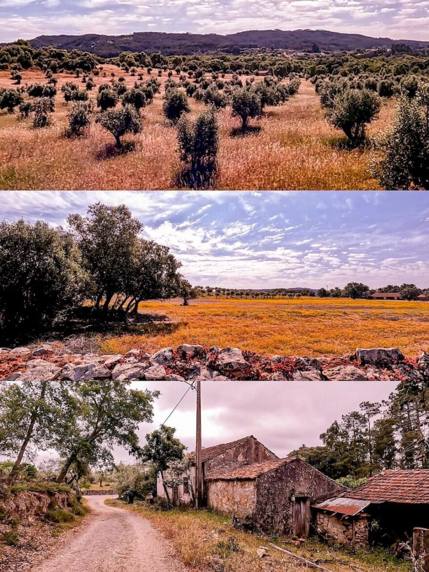 Putování Portugalskem od severu k jihu po dálkových trasách Svatojakubská cesta (Camino de Santiago) a Rota Vincentina