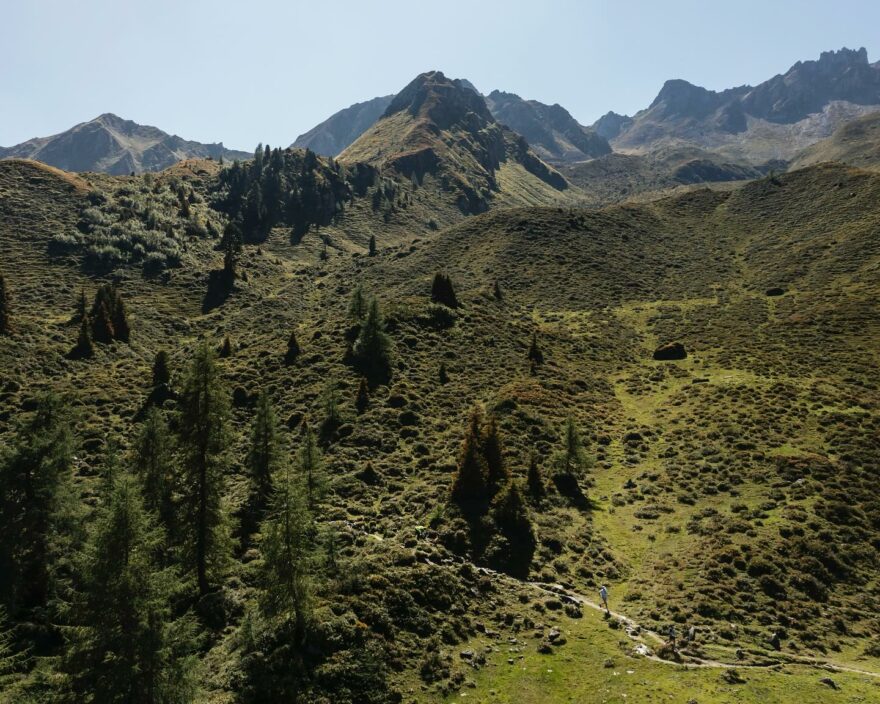 Krása i náročnost trailů na trase 30 km závodu Adidas Terrex Infinite Trails