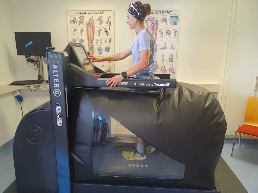 Unikátní technologie AlterG® v centru sportovní medicíny Alpentherme