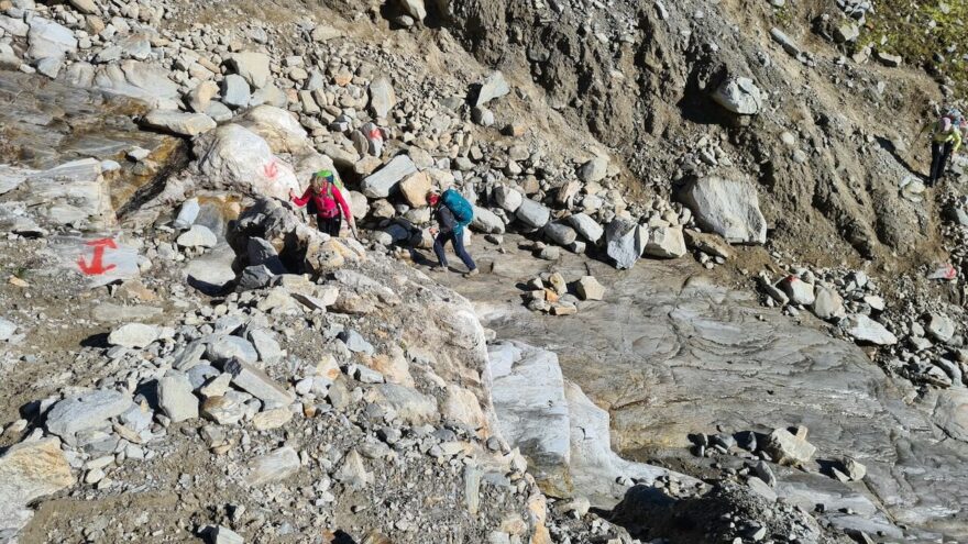 Cestou k Olpererhütte, Zillertálské Alpy