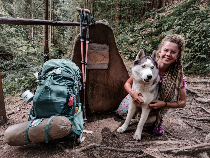 V botách Altra Lone Peak přešla Lůca Stezku Českem