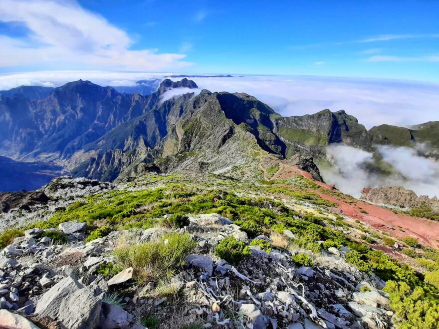 Hřebenový trek na Pico Ruivo – střecha Madeiry