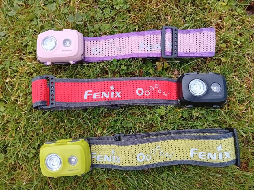 Odolná čelovka FENIX HL16 - sladěné jsou i popruhy