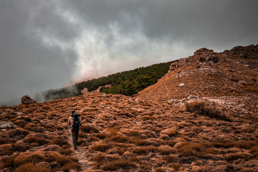 Šestidenní přechod hřebenovky Sierra Nevady ve Španělsku