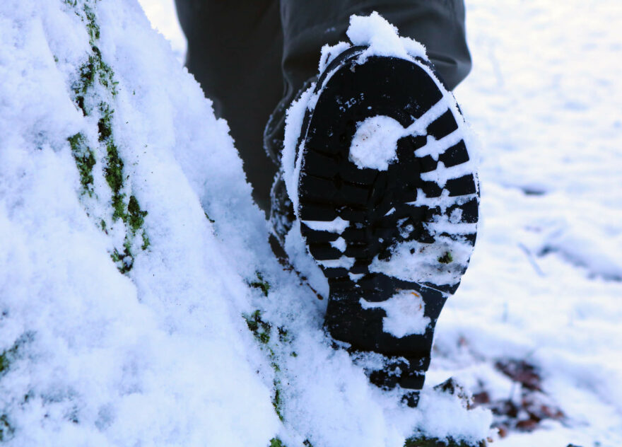 Detail vzorku podrážky pohorek MT 900 VIBRAM MATRYX