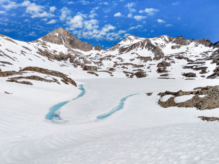 PCT cestou na Muir pass, Yosemity, USA