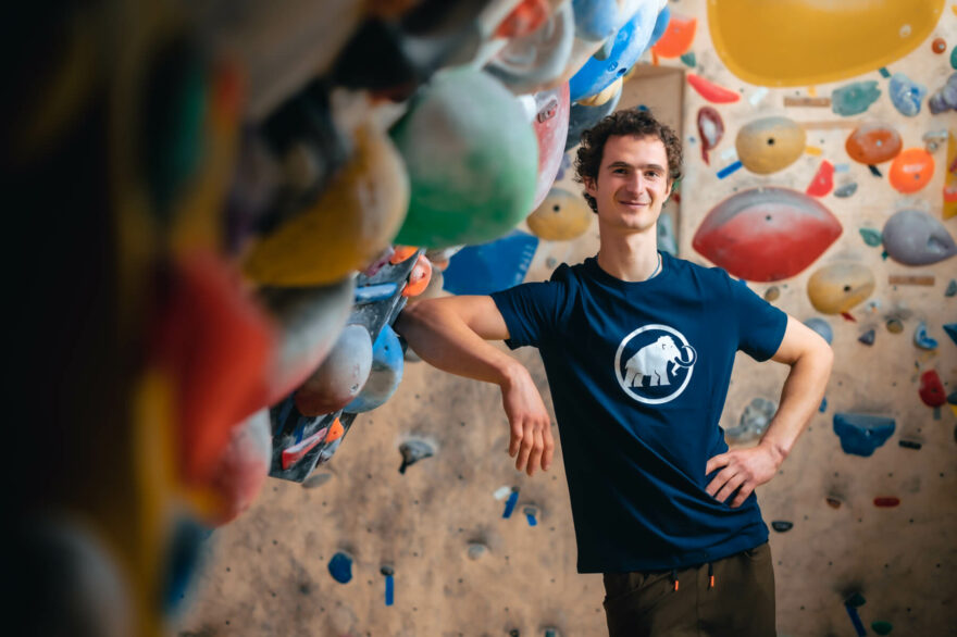 Adam Ondra - špička světového lezení. Foto Petr Chodura