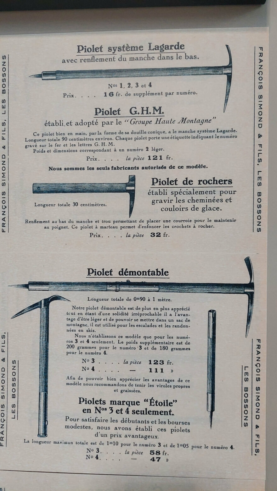 Ukázka inzerce a reklamy Simond