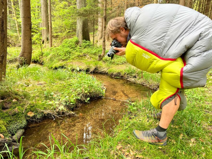 Potřebujete chytit ranní světlo, ale ze spacáku se vám ještě nechce - Warmpeace Spacer
