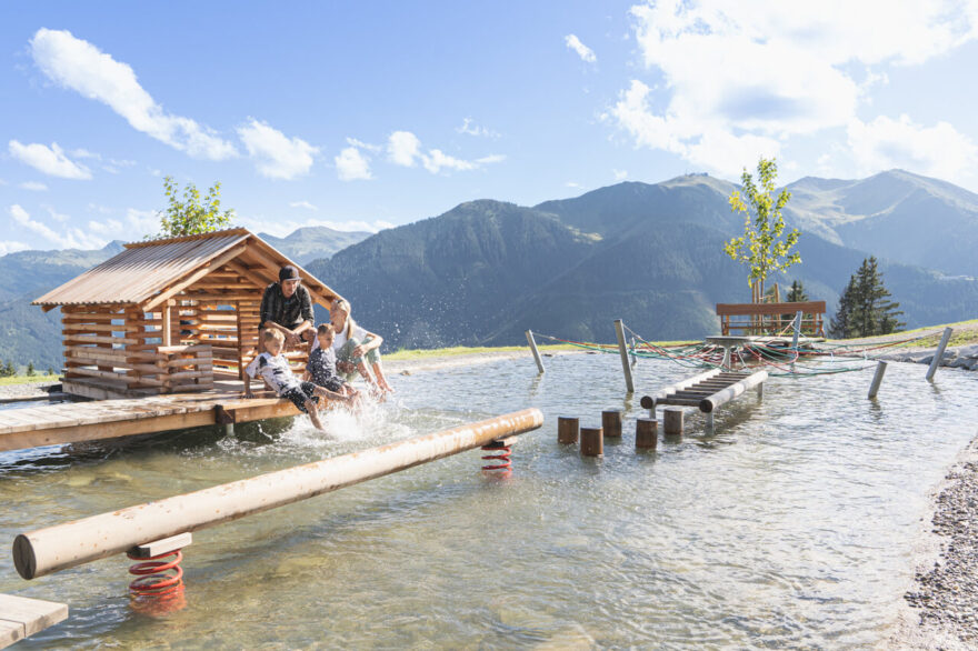 S rodinou do Saalbach Hinterglemm. Foto: Karin Pasterer