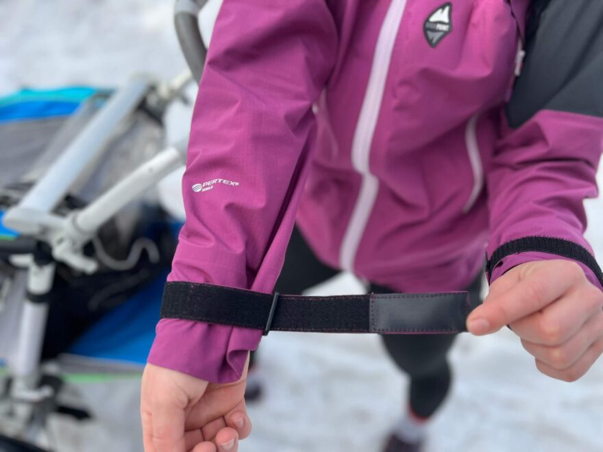 HIGH POINT EXPLOSION 8.0 detail utahování rukáv.