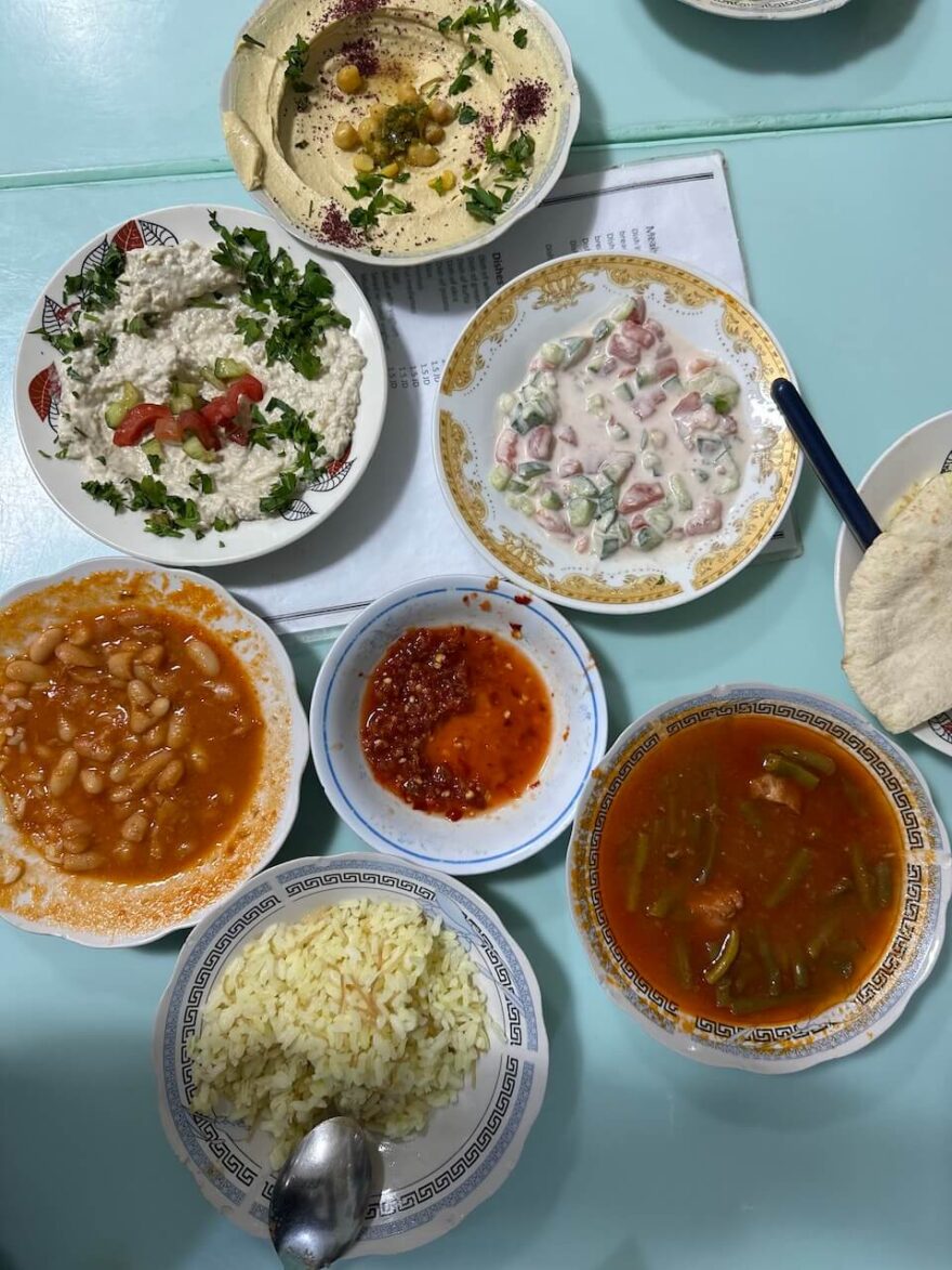 Vynikající jídlo, na které nás v Jordánsku pozvali místní