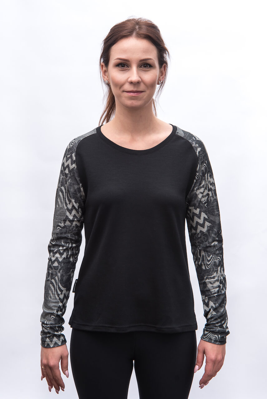 Triko s dlouhým rukávem Sensor Merino Blend