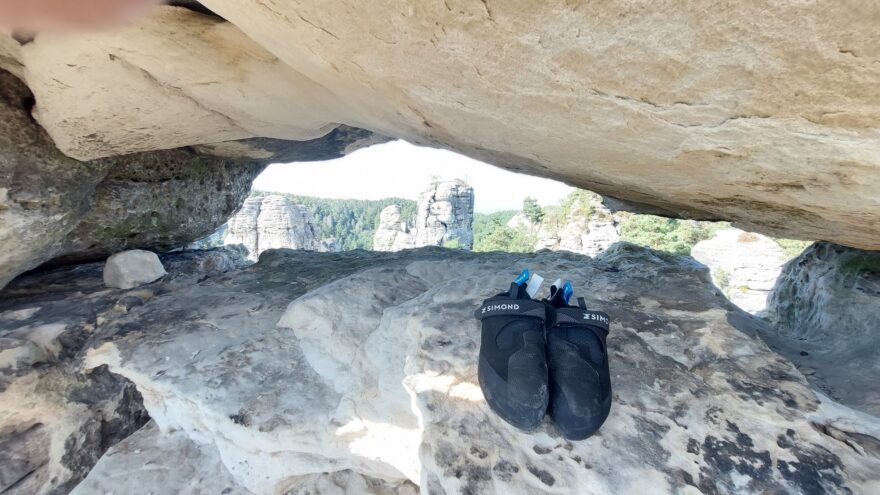 Testování lezeček SIMOND EDGE SOFT ve Skaláku