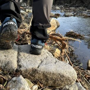 Testování bot Northfinder Meru v potocích Rychlebských hor