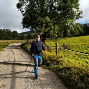 Po prvním obutí LOWA RENEGADE GTX MID nebyl problém tam poslat 25 km v Krkonoších