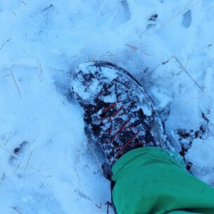 Podzimní testování bylo završeno i túrou na sněhu v Krkonoších - LOWA RENEGADE GTX MID