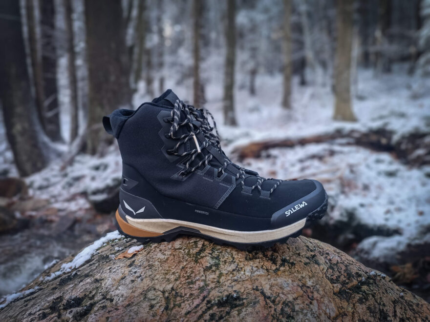 Celkový pohled na zimní botu SALEWA PUEZ WINTER MID PTX M