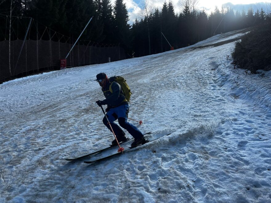 Skvělá tuhost při sjezdu - DYNAFIT RIDGE PRO