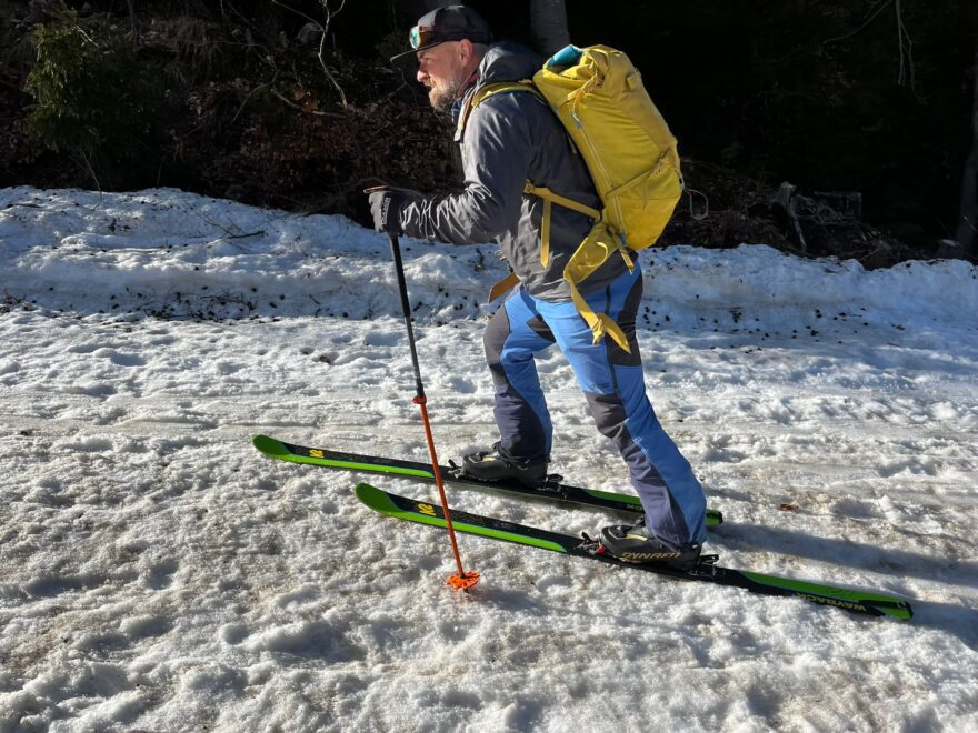Velkou devizou bot DYNAFIT RIDGE PRO je pohodlí a rychlé nastavení vyhovujícího utažení