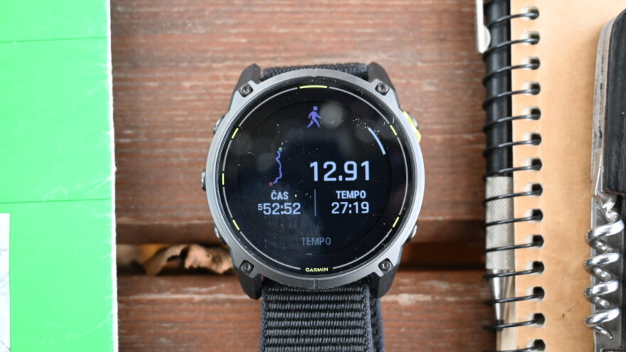 Detail aktivity - GARMIN Enduro 3