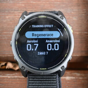 Detail zátěže a REGENERACE - GARMIN Enduro 3