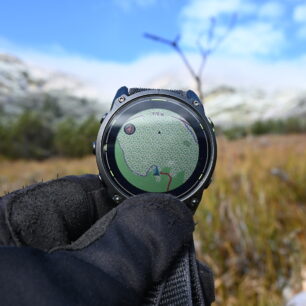 Mapa - detail Malé Kotelní jámy v Krkonoších - GARMIN Enduro 3