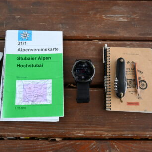 Plánování túry a přehrání GPX souboru - vybrané trasy do hodinek GARMIN Enduro 3