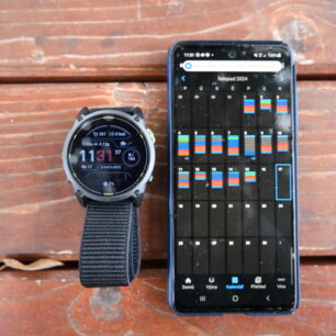 Spárování hodinek GARMIN Enduro 3 s telefonem a přehled aktivit v kalendáři