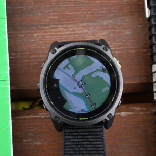 Start zaznamenané trasy - detail mapy - GARMIN Enduro 3