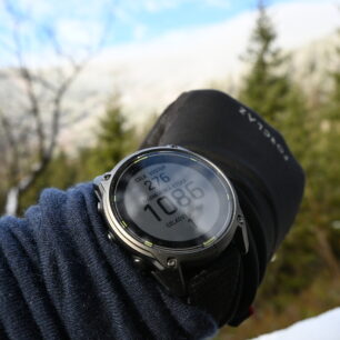 Testování na skialpových túrách v Krkonoších - GARMIN Enduro 3