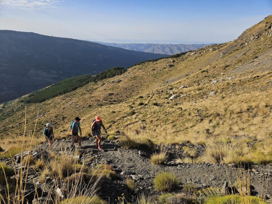 Výstup s výhledem na Středozemní moře