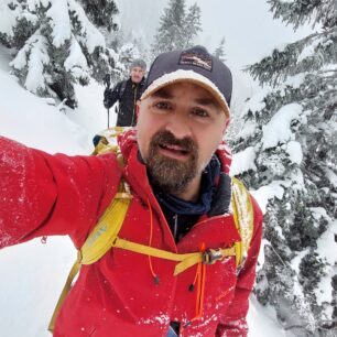 Testování bundy PROGRESS ALPEN JKT na krkonošských hřebenech