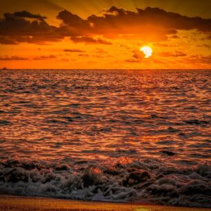 Západ slunce na ostrově Gran Canaria