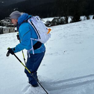 Za mě osobně taková maximální hloubka nového sněhu pro jízdu s COMBO SKI