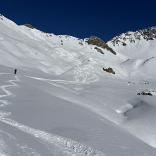 Testování skialpových lyží WEDZE WILDER 102 ve švýcarském Davosu