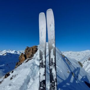 Testování skialpových lyží WEDZE WILDER 102 ve švýcarském Davosu