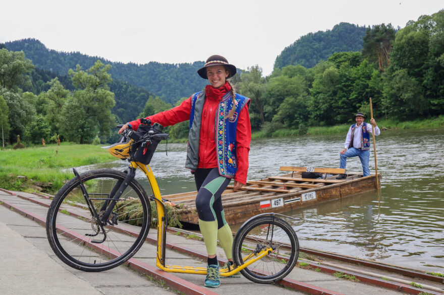 Nejkrásnější pohled na Pieninský národní park je z vorů, na které vás po řece Dunajci vezmou flisáci