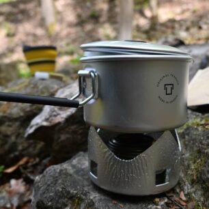 Testování sady pro vaření na lihu TRANGIA Micro