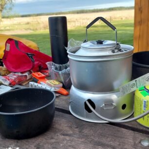 Varianta vaření na TRANGIA 27-7 UL-HA s plynem