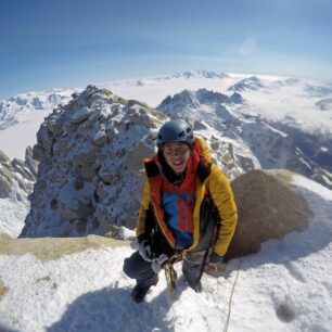 Na vrcholu Fitz Roy. Na svém kontě má Radoslav Groh řadu úspěšných prvovýstupů ve velehorách světa.